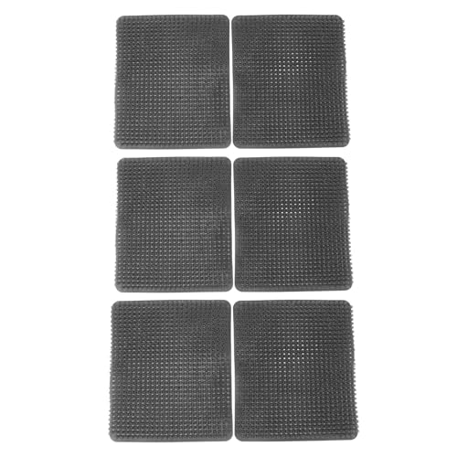 NutriEss Chicken Nesting Box Pads PE Chicken Nesting Pads Hen Nest Mats 6 Pcs Black Egg Laying Accessory Comfortable Bedding for Coop (Gray) von NutriEss