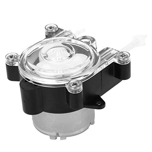 NutriEss Micro Peristaltic Pump 6V Professional Lab Aquarium Biochemical Analysis Pharmacy Compact Design Efficient Fluid Transfer (1 * 3 (Hose)) von NutriEss