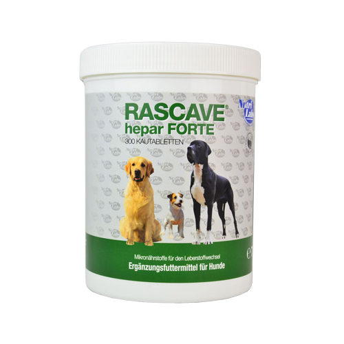 Nutrilabs Rascave hepar für Hunde - Forte - 90 Tabletten von Nutrilabs