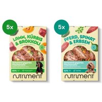Nutriment Frischemenü Lamm & Pferd Sensitiv Probierpaket 10x400g von Nutriment