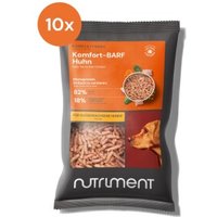 Nutriment Komfort-BARF Menü Huhn, Spinat & Erbsen 10x1 kg von Nutriment