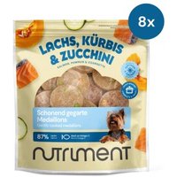 Nutriment Schonend gegarte Medaillons Lachs, Kürbis & Zucchini 8x800 g Nutriment Schonend gegarte Medaillons Lachs, Kürbis & Zucchini 8x800 g von Nutriment