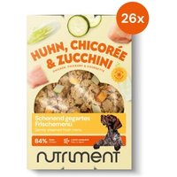 Nutriment Schonend gegartes Frischemenü Huhn, Chicorée & Zucchini 26x400 g Nutriment Schonend gegartes Frischemenü Huhn, Chicorée & Zucchini 26x400 g von Nutriment