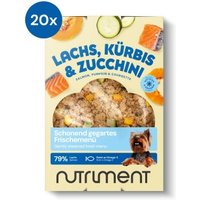 Nutriment Schonend gegartes Frischemenü Lachs, Kürbis & Zucchini 20x400 g von Nutriment