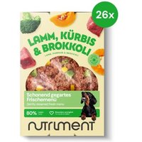 Nutriment Schonend gegartes Frischemenü Lamm, Kürbis & Brokkoli 26x400 g Nutriment Schonend gegartes Frischemenü Lamm, Kürbis & Brokkoli 26x400 g von Nutriment