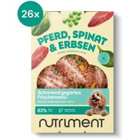 Nutriment Frischemenü Pferd, Spinat & Erbsen 26x400 g Nutriment Frischemenü Pferd, Spinat & Erbsen 26x400 g von Nutriment