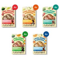 Nutriment Schonend gegartes Frischemenü Probierpaket 20x400 g Nutriment Schonend gegartes Frischemenü Probierpaket 20x400 g von Nutriment