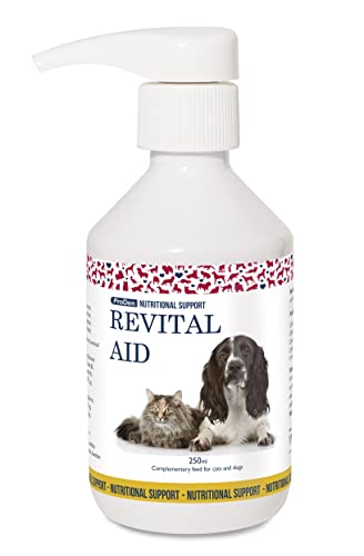 RevitalAid Ergänzungsmittel für Hunde und Katzen, Futterzusatz zur Erholung, 250 ml von Nutriscience