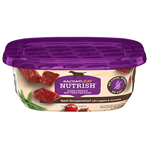 Rachael Ray Nutrish Natürliches Nassfutter für Hunde, Beef Stroganwoof, 8 Stück Rachael Ray Nutrish Natürliches Nassfutter für Hunde, Beef Stroganwoof, 8 Stück von Nutrish