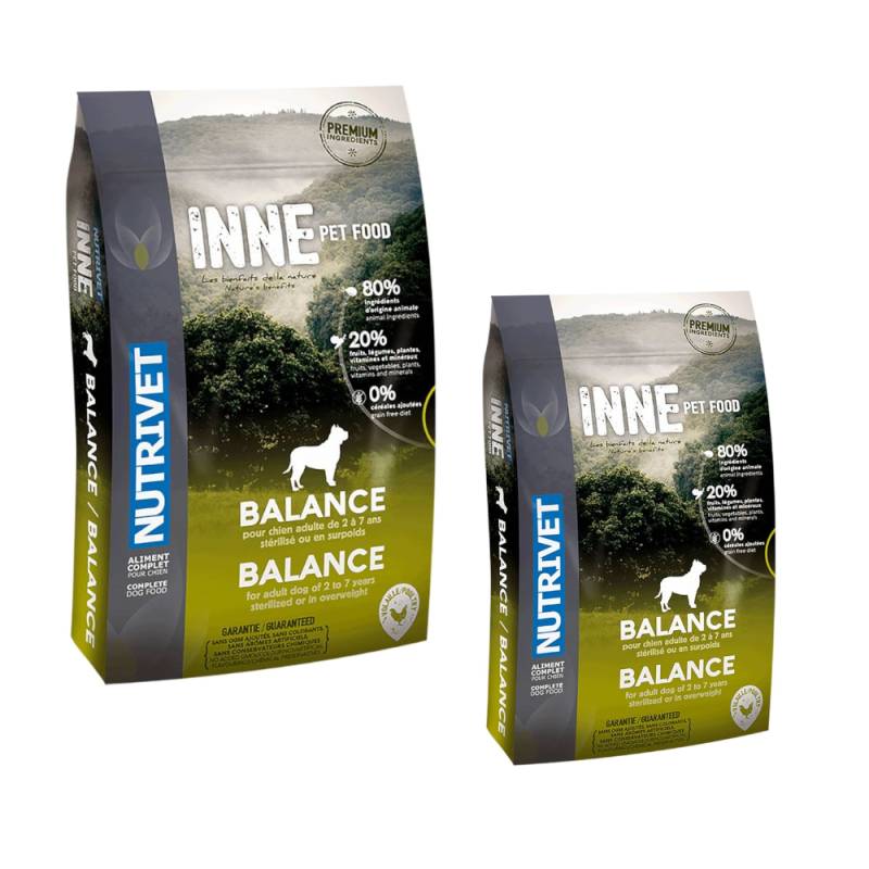 12 kg + 3 kg gratis! 15 kg Nutrivet Inne Dog Balance - 12 kg + 3 kg 12 kg + 3 kg gratis! 15 kg Nutrivet Inne Dog Balance - 12 kg + 3 kg von Nutrivet