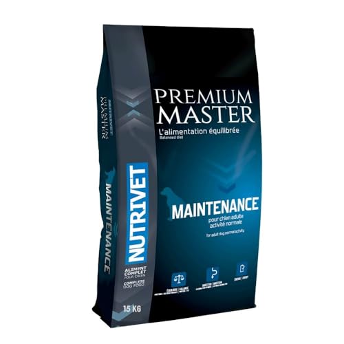 NUTRIVET - Premium Master Maintenance - Hundefutter für Erwachsene mit normaler Aktivität - Huhn & Reis - 15 kg von Nutrivet