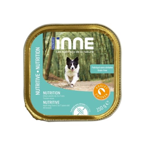 Nutrivet - INNE Dog - TERRINE - Ernährung für ausgewachsene Hunde - Huhn 150g von Nutrivet