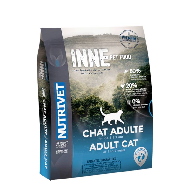 Nutrivet Inne Adult Cat mit Fisch - Sparpaket: 2 x 6 kg von Nutrivet