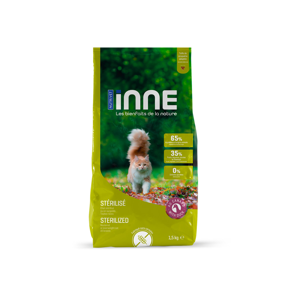 Nutrivet Inne Cat Sterilized Ente - 1,5 kg Nutrivet Inne Cat Sterilized Ente - 1,5 kg von Nutrivet