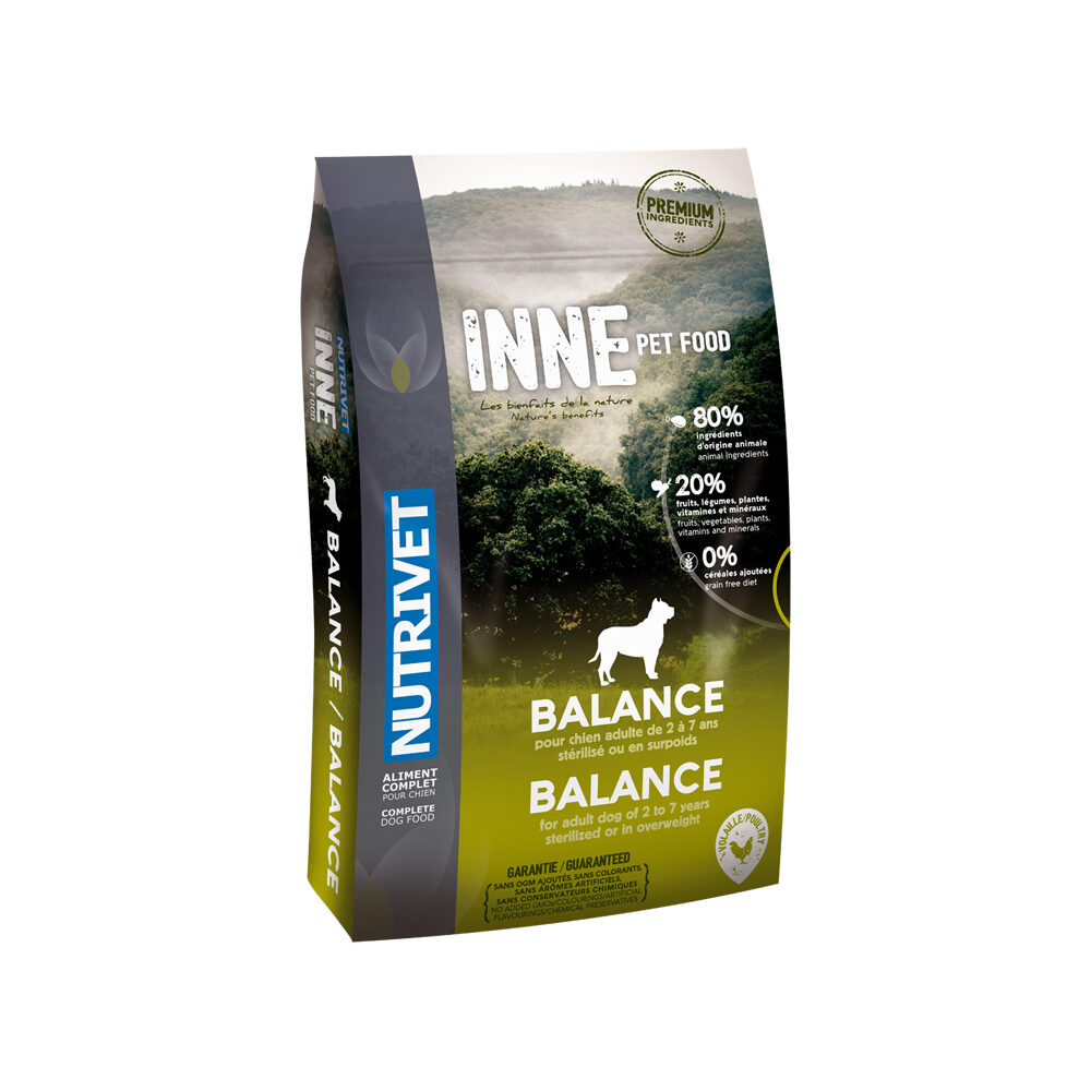 Nutrivet Inne Dog – Balance – Erwachsener - 12 kg von Nutrivet