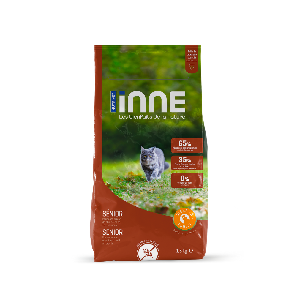 Nutrivet Inne Senior Katze mit Huhn - 1,5 kg Nutrivet Inne Senior Katze mit Huhn - 1,5 kg von Nutrivet