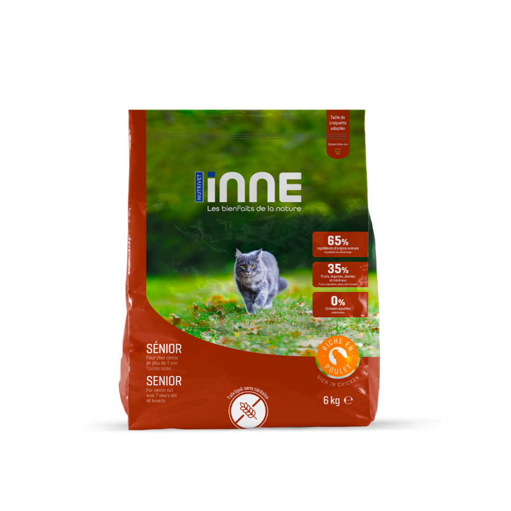Nutrivet Inne Senior Katze mit Huhn - 6 kg Nutrivet Inne Senior Katze mit Huhn - 6 kg von Nutrivet