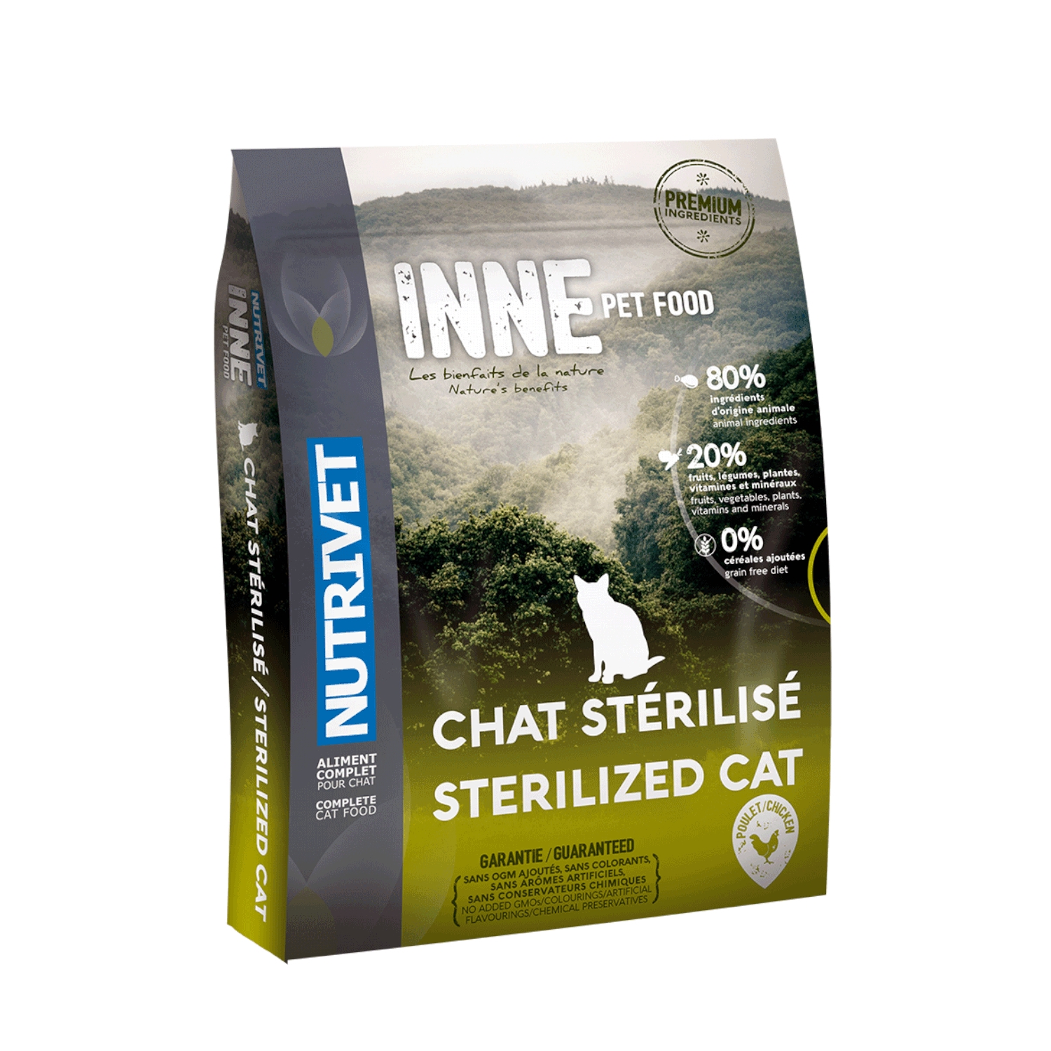 Nutrivet Inne Sterilised Cat mit Huhn - 1,5 kg Nutrivet Inne Sterilised Cat mit Huhn - 1,5 kg von Nutrivet