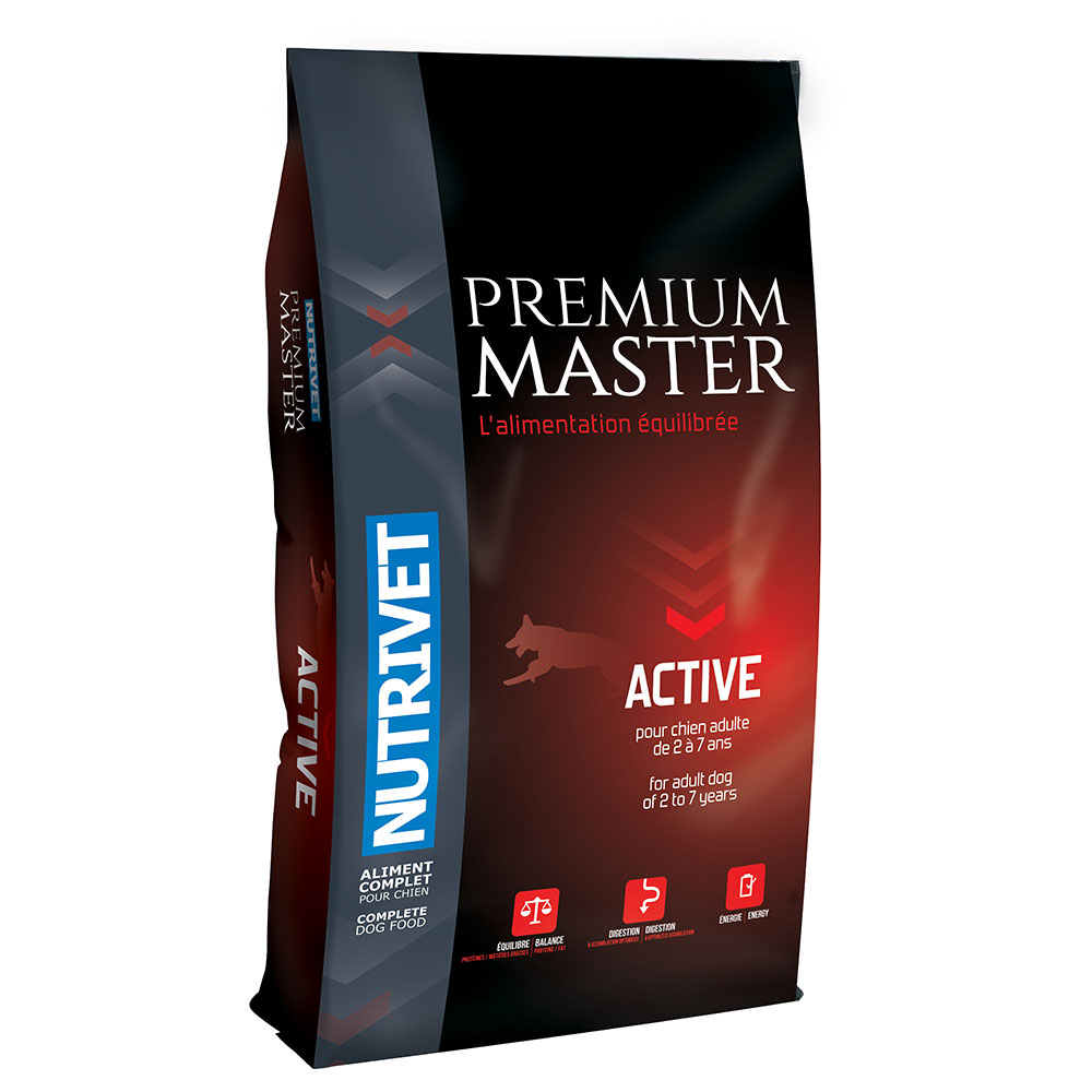 Nutrivet Premium Master Active - 15 kg von Nutrivet