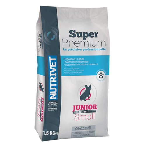 Super Premium 26/16 für Junge Kleine Hunde, 1.5 kg von Nutrivet
