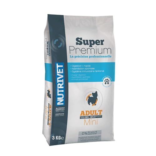 Super Premium 28/18 für Sehr kleine Erwachsene Hunde, 3 kg von Nutrivet