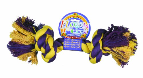 Nuts For Knots" Hundespielzeug mit 2 Knoten, Supersize von Nuts For Knots