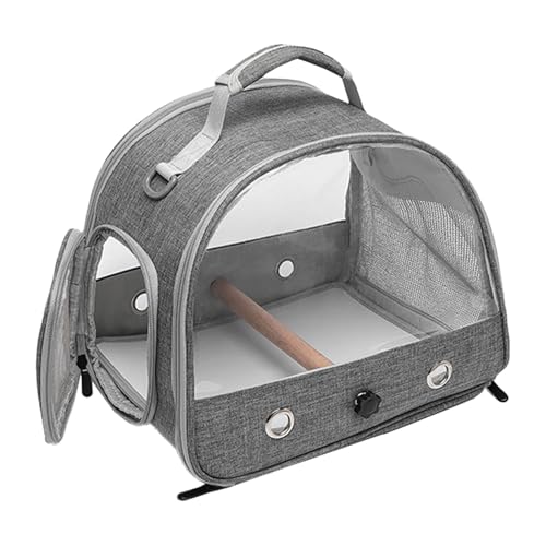 Bird Travel Rucksack Käfig - Vogel Tragetasche, Sittichträgerbeutel Mit Mehreren Löchern | Bequem Den Abnehmbaren Bird Rucksackträger Reisekäfig Für Hamster, Kleines Haustier von Nuyhadds