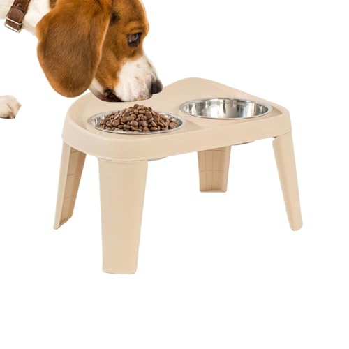 Erhöhte Hundenäpfe – Hundefutterständer, Doppelter Futter- Und Wasserspender | Erhöhter Futternapf Für Hunde, Zusammenklappbarer Futternapf Für Hunde, Futternapf Für Hunde Und Katzen Ohne Verschütten, Erhöhte Hundenäpfe – Hundefutterständer, Doppelter Futter- Und Wasserspender | Erhöhter Futternapf Für Hunde, Zusammenklappbarer Futternapf Für Hunde, Futternapf Für Hunde Und Katzen Ohne Verschütten, von Nuyhadds
