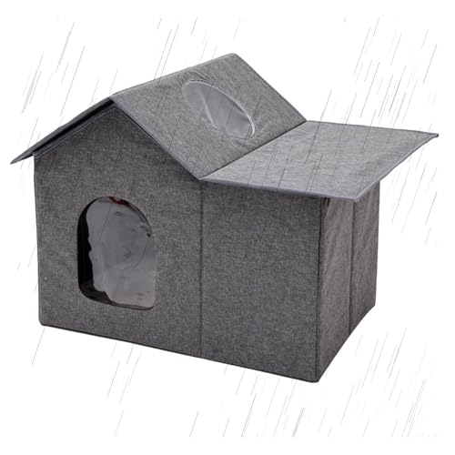 Nuyhadds Katzenhaus Für Katzen -Outdoor Cat House Cat Shelter Heat Outdoor Cat House, Haustierhaus, Transparenter Vorhang Warm | DOFU WASHEROFTE KATENHAUS FÜHLUNG CATEN Haus EIN DIE VERWENDEN Nuyhadds Katzenhaus Für Katzen -Outdoor Cat House Cat Shelter Heat Outdoor Cat House, Haustierhaus, Transparenter Vorhang Warm | DOFU WASHEROFTE KATENHAUS FÜHLUNG CATEN Haus EIN DIE VERWENDEN von Nuyhadds