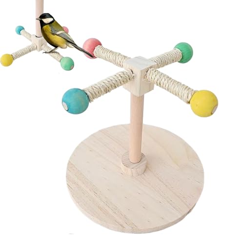 Nuyhadds Bird Porch Toy Vogelkäfig Spielzeug Vogelkäfig Vogel Exercing Wheel Porch | CAMARYET CAMATIEL CACCHATIEL CACCATIEIL CACCATIEIL CACCATIEIL Canary von Nuyhadds