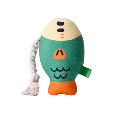 Nuyhadds Gefülltes Kauspielzeug für Hunde,Gefülltes Kauspielzeug für Hunde | Puffhead Fish Plüsch-Quietschspielzeug, weiches Kauspielzeug - Sound Teeth Toy Interaktives, verschleißfestes Nuyhadds Gefülltes Kauspielzeug für Hunde,Gefülltes Kauspielzeug für Hunde | Puffhead Fish Plüsch-Quietschspielzeug, weiches Kauspielzeug - Sound Teeth Toy Interaktives, verschleißfestes von Nuyhadds