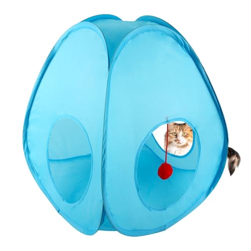 Nuyhadds Katzenzelt Outdoor, Katzenwürfel Outdoor - Klapperhund Kennelpuppen -Playpen -Zelt | Katzengehäuse, lustige Tierversorgungen für Welpen, Kaninchen, Murmeltiere, chinesisches Neujahr, Nuyhadds Katzenzelt Outdoor, Katzenwürfel Outdoor - Klapperhund Kennelpuppen -Playpen -Zelt | Katzengehäuse, lustige Tierversorgungen für Welpen, Kaninchen, Murmeltiere, chinesisches Neujahr, von Nuyhadds