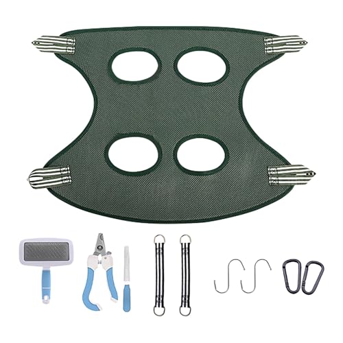 Nuyhadds Pet Ghooming Hängematte -Anpassbare Hundegruppe Hunde Hängematte Für Hundehammock Hängematte wasserdichte Hunde Hängematte Verstellbar von Nuyhadds