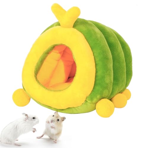 Nuyhadds Schlafsack für Hamster, Winterbett für Hamster – Warmes Hamsterbett für Caterpilar, für Hamster, waschbar, für maximalen Komfort für Hamster und Schweinchen Nuyhadds Schlafsack für Hamster, Winterbett für Hamster – Warmes Hamsterbett für Caterpilar, für Hamster, waschbar, für maximalen Komfort für Hamster und Schweinchen von Nuyhadds