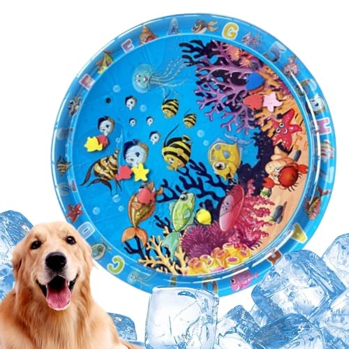Sensorisches Aqua-Pad – Bauch-Zeitmatte, Sensorisches Spielpad Für Katzen | Aufblasbare Aquamatte „Hunde“, Verstärktes PVC-Wassersensorpad, Aufblasbare Bauchzeit-Aquamatte, Wassersensorpad Für Die Ent Sensorisches Aqua-Pad – Bauch-Zeitmatte, Sensorisches Spielpad Für Katzen | Aufblasbare Aquamatte „Hunde“, Verstärktes PVC-Wassersensorpad, Aufblasbare Bauchzeit-Aquamatte, Wassersensorpad Für Die Ent von Nuyhadds