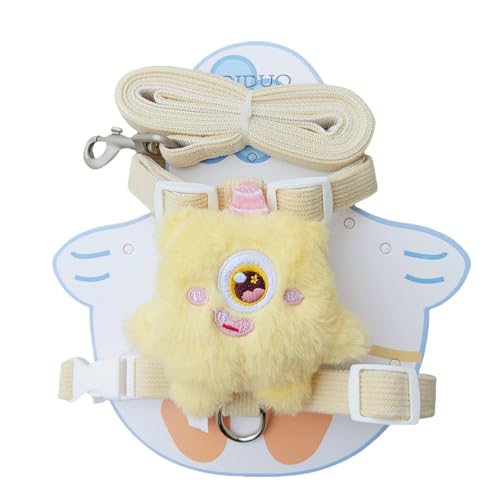 Adjustable Dog Harness, Plush Doll Vest, Comfortable Dog Harness, Dog Backpack Harness, Dog Walking Accessories, Adjustable Pet Lead, Breathable Pet Vest, Durable Harness for Pets Adjustable Dog Harness, Plush Doll Vest, Comfortable Dog Harness, Dog Backpack Harness, Dog Walking Accessories, Adjustable Pet Lead, Breathable Pet Vest, Durable Harness for Pets von Nuyhgtr