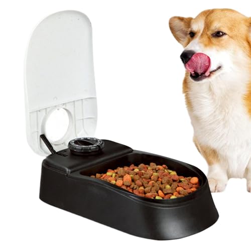 Automatischer Katzenfutterspender Futterspender für Haustiere Katzenfutterspender Zeitgesteuerter Haustier-Futterspender Auto Pet Feeder Trockenfutter Spender Nassfutter Pet Feeder Haustier von Nuyhgtr