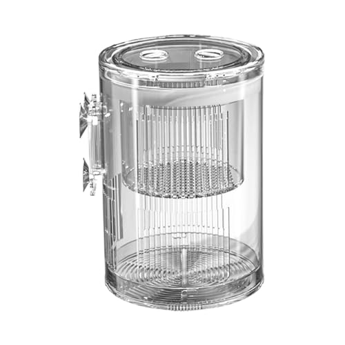 Breeder Fish Tank, Transparent Acrylic Aquarium Hatchery, Baby Separator with Suction Cups, Incubator Box, Ideal for Betta, Guppy, Killifish, Shrimp 4.57x3.15x3.15 Inch Breeder Fish Tank, Transparent Acrylic Aquarium Hatchery, Baby Separator with Suction Cups, Incubator Box, Ideal for Betta, Guppy, Killifish, Shrimp 4.57x3.15x3.15 Inch von Nuyhgtr