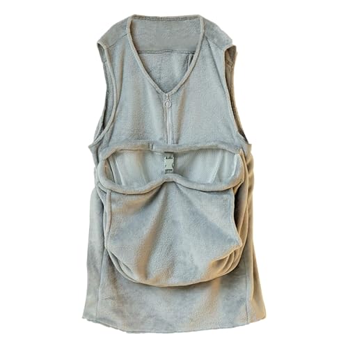 Cat Apron Pouch | Soft and Breathable Velvet Double Layer Front Pocket Carrier | Adjustable Pet Sling for Small to Medium Sized Animals Cat Apron Pouch | Soft and Breathable Velvet Double Layer Front Pocket Carrier | Adjustable Pet Sling for Small to Medium Sized Animals von Nuyhgtr