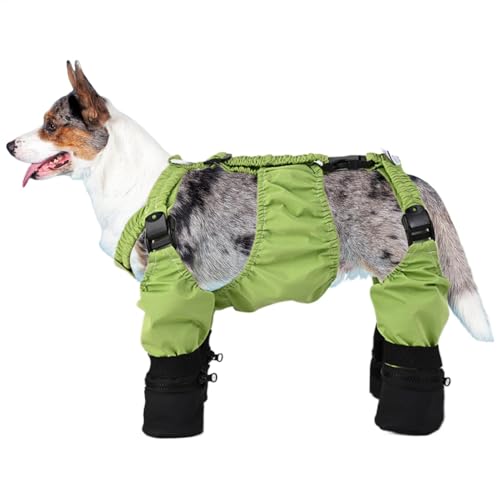 Dog Paw Boot Leggings, Stiefel-Leggings Straps, rutschfest, leicht anzuziehen, Hundehose, kleine und mittelgroße Hunde, Indoor-Outdoor-Schuhe, Hunde-Leggings zum Wandern, Camping Dog Paw Boot Leggings, Stiefel-Leggings Straps, rutschfest, leicht anzuziehen, Hundehose, kleine und mittelgroße Hunde, Indoor-Outdoor-Schuhe, Hunde-Leggings zum Wandern, Camping von Nuyhgtr