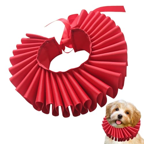 Dog Renaissance Ruff Collar, Cat and Dog Ruffled Neck Accessory, Elizabethan Style Costume, Soft Fabric Design, Lightweight Pet Wear, Perfect for Small Also Medium Pets Dress Up Dog Renaissance Ruff Collar, Cat and Dog Ruffled Neck Accessory, Elizabethan Style Costume, Soft Fabric Design, Lightweight Pet Wear, Perfect for Small Also Medium Pets Dress Up von Nuyhgtr