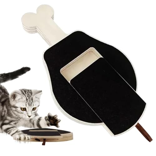 Dog Scratch Pad for Nails, Versatile Bone-Shaped Cat & Dog Nail Grinder, Sturdy Self-Grooming Board, Pet-Friendly Non-Slip Design for Pet Care & Training, 40x25x3 cm von Nuyhgtr