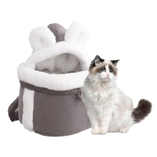 Gemütliche Haustierhöhle, verstellbares Katzenbett, strapazierfähige Katzentasche, Katzentragetasche, Welpen-Haustier-Tragetasche, Kätzchen-Haustier-Tragetasche, verstellbare Frontpackung mit Gemütliche Haustierhöhle, verstellbares Katzenbett, strapazierfähige Katzentasche, Katzentragetasche, Welpen-Haustier-Tragetasche, Kätzchen-Haustier-Tragetasche, verstellbare Frontpackung mit von Nuyhgtr