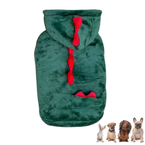 Haustier-Dinosaurier-Kostüm, Hunde-Dinosaurier-Hoodie, Katzen-Dinosaurier-Cosplay, Hunde-Dinosaurier-Kostüm, niedliches und bequemes Dino-Haustier-Outfit für Cosplay und Halloween Haustier-Dinosaurier-Kostüm, Hunde-Dinosaurier-Hoodie, Katzen-Dinosaurier-Cosplay, Hunde-Dinosaurier-Kostüm, niedliches und bequemes Dino-Haustier-Outfit für Cosplay und Halloween von Nuyhgtr
