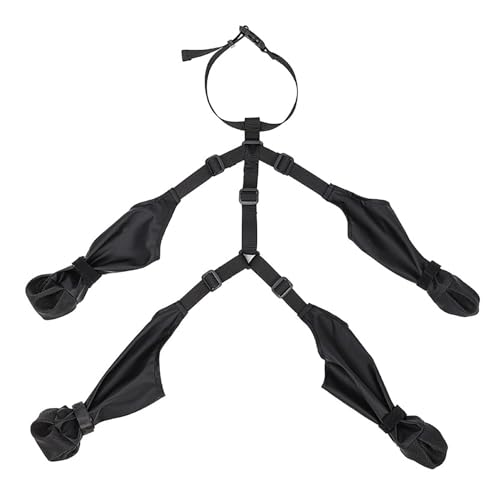 Hundestiefel-Leggings, Stay- Hundestiefel, Allwetter-Hundeschuhe | Premium Allwetter-Hundestiefel für ultimativen Pfotenschutz – wasserdicht, rutschfest, verstellbare Passform, reflektierende Hundestiefel-Leggings, Stay- Hundestiefel, Allwetter-Hundeschuhe | Premium Allwetter-Hundestiefel für ultimativen Pfotenschutz – wasserdicht, rutschfest, verstellbare Passform, reflektierende von Nuyhgtr