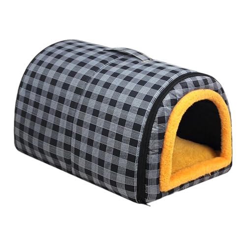 Innenkatze Haus - Cabrio -Tierheim für Katzenhunde, wasserdichte Ruhe und Bequeme Schlafhöhle für Sommer, Winter, Wohnzimmer oder Balkonmöbel, schwarzfarben Innenkatze Haus - Cabrio -Tierheim für Katzenhunde, wasserdichte Ruhe und Bequeme Schlafhöhle für Sommer, Winter, Wohnzimmer oder Balkonmöbel, schwarzfarben von Nuyhgtr