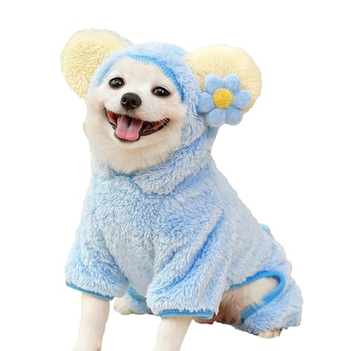 Katzenpullover, Bärenform, Plüsch-Hundemantel, kaltes Wetter, winddichte Hundekleidung, kleine und mittelgroße Hundebekleidung, gemütlicher Haustierpullover, warme Kleidung für Welpen Katzenpullover, Bärenform, Plüsch-Hundemantel, kaltes Wetter, winddichte Hundekleidung, kleine und mittelgroße Hundebekleidung, gemütlicher Haustierpullover, warme Kleidung für Welpen von Nuyhgtr