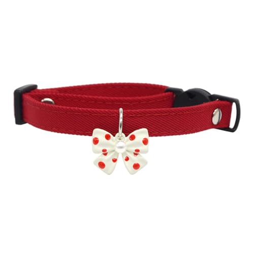Kitten Bow Tie Collar, Adjustable Dog Collar Bow, Comfortable Ribbon Collars for Soft Cute Pet Bowtie Accessories Cats, Kittens, and Medium Dogs 20-30cm Kitten Bow Tie Collar, Adjustable Dog Collar Bow, Comfortable Ribbon Collars for Soft Cute Pet Bowtie Accessories Cats, Kittens, and Medium Dogs 20-30cm von Nuyhgtr