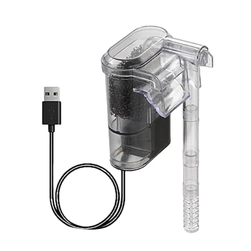 Nuyhgtr Aquarium Filter, Suspended Aquarium Filter, Quiet Fish Tank Filter, Adjustable Flows Filter, External Tank Filter, Aquarium Accessories for Clean Water, Pet Health Aquarium Filter Nuyhgtr Aquarium Filter, Suspended Aquarium Filter, Quiet Fish Tank Filter, Adjustable Flows Filter, External Tank Filter, Aquarium Accessories for Clean Water, Pet Health Aquarium Filter von Nuyhgtr