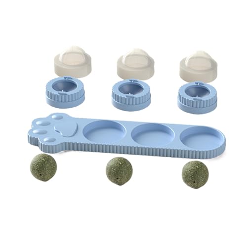 Nuyhgtr Catnip Balls, Rotatable Catnip Ball, Catnip Ball Toys for Cats, Wall Mounted Catnip Toys, Lick Healthy Kitten Chew Toys, Interactive Chew Catnip Balls, Interactive Catnip Toys Nuyhgtr Catnip Balls, Rotatable Catnip Ball, Catnip Ball Toys for Cats, Wall Mounted Catnip Toys, Lick Healthy Kitten Chew Toys, Interactive Chew Catnip Balls, Interactive Catnip Toys von Nuyhgtr